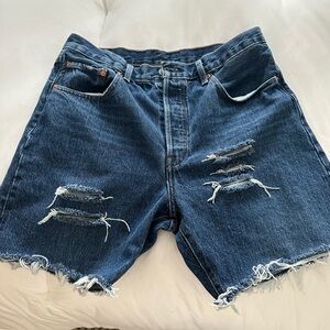 Levi’s 501 Button Fly Cut-Offs